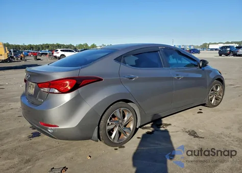 2014 Hyundai Elantra Se z USA, uszkodzony, nr VIN 5NPDH4AE5EH518627